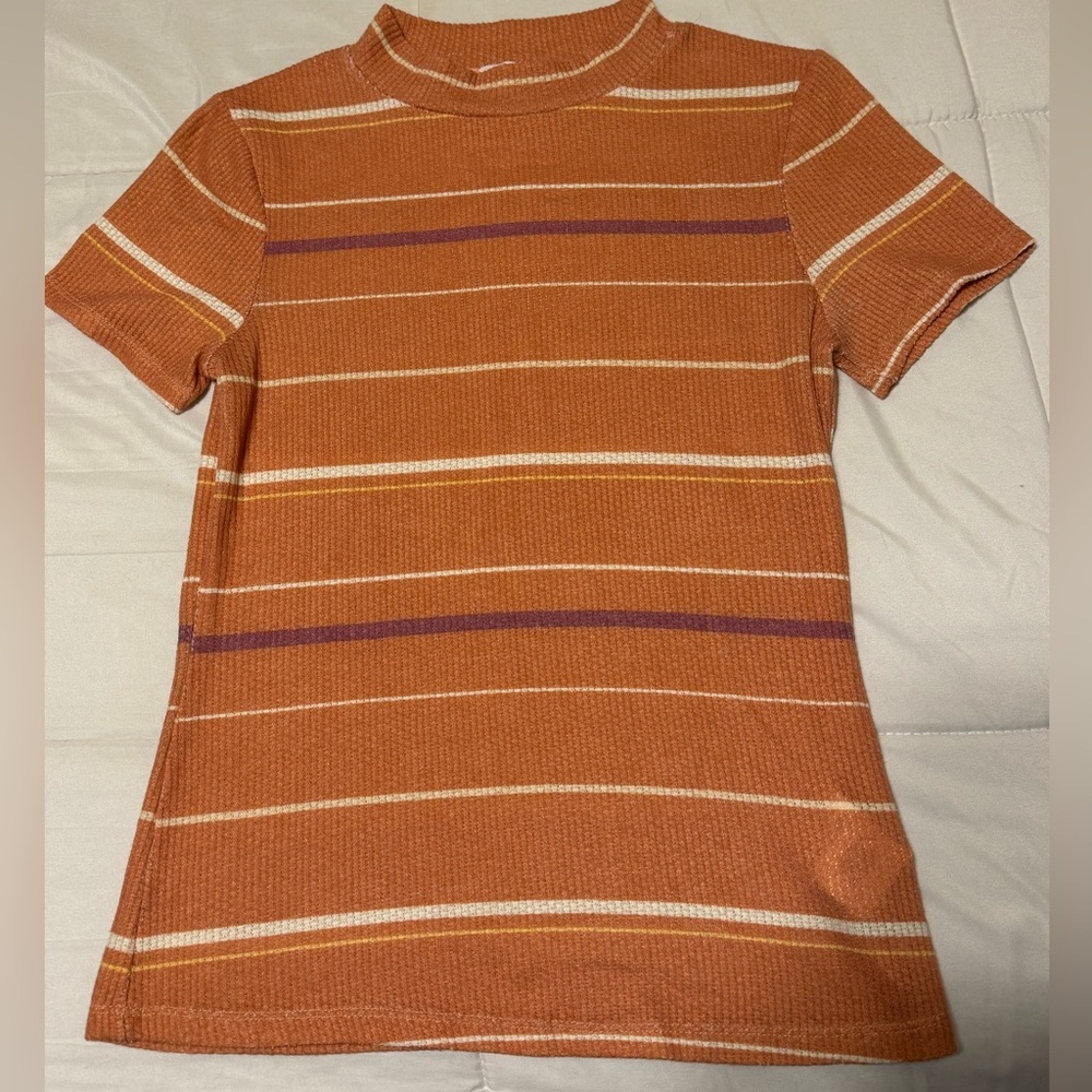 Coco+Jaimeson, Fitted Short Sleeve Shirt, Juniors Medium